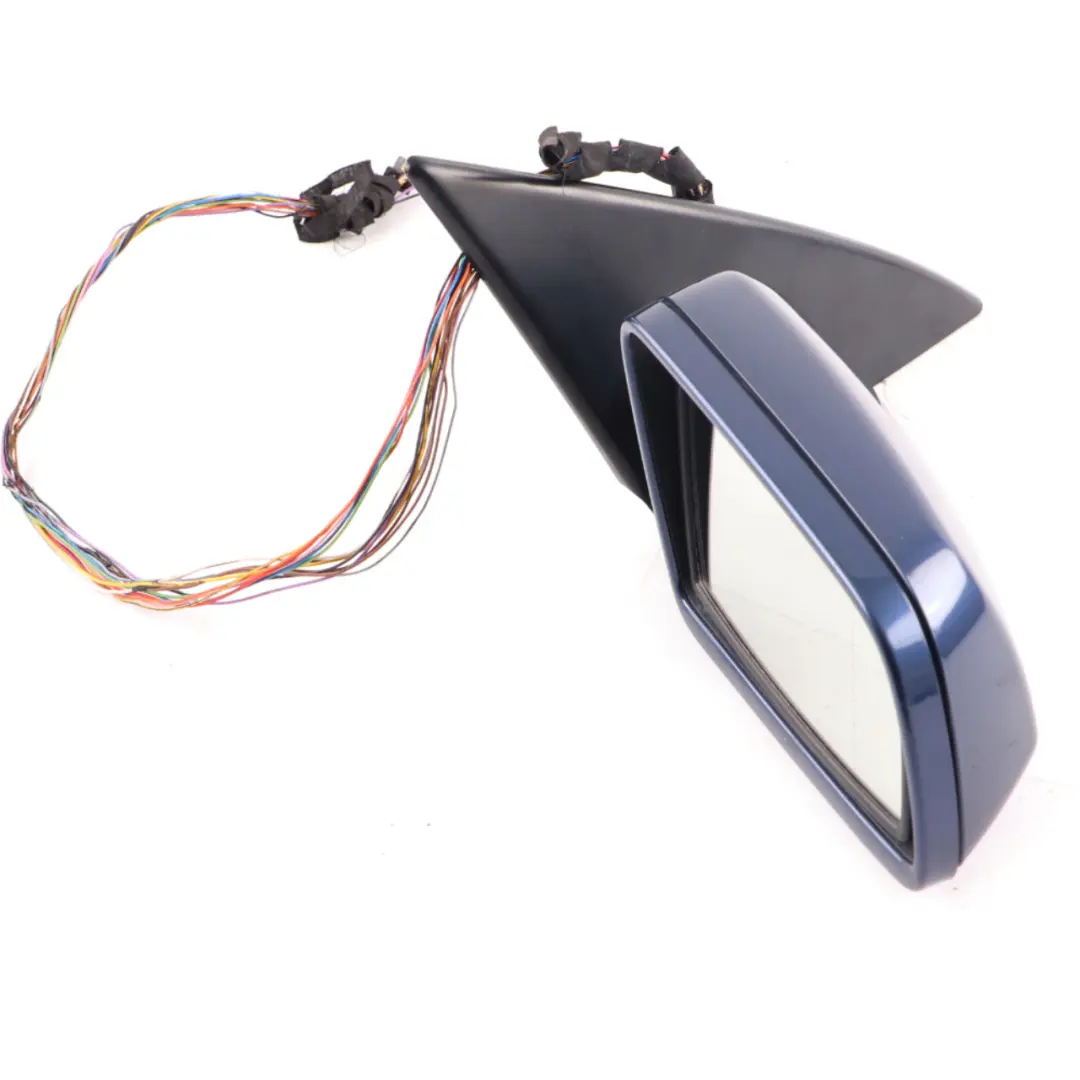 Wing Mirror BMW E63 E64 Heated Auto Dip Right O/S Mystic Blue Metallic A07 to with Part number 7189354 Wing Mirror BMW E63 E64 Heated Auto Dip Right O/S Mystic Blue Metallic A07 - SKU rhd-7189354-MYS - Part number 7189354