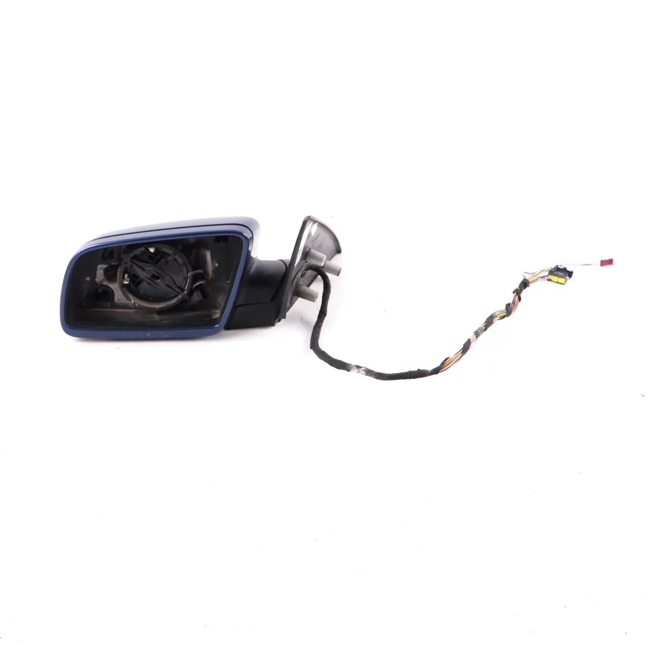 Wing Mirror BMW E63 E64 Heated Auto Dip Left N/S Mystic Blue Metallic A07