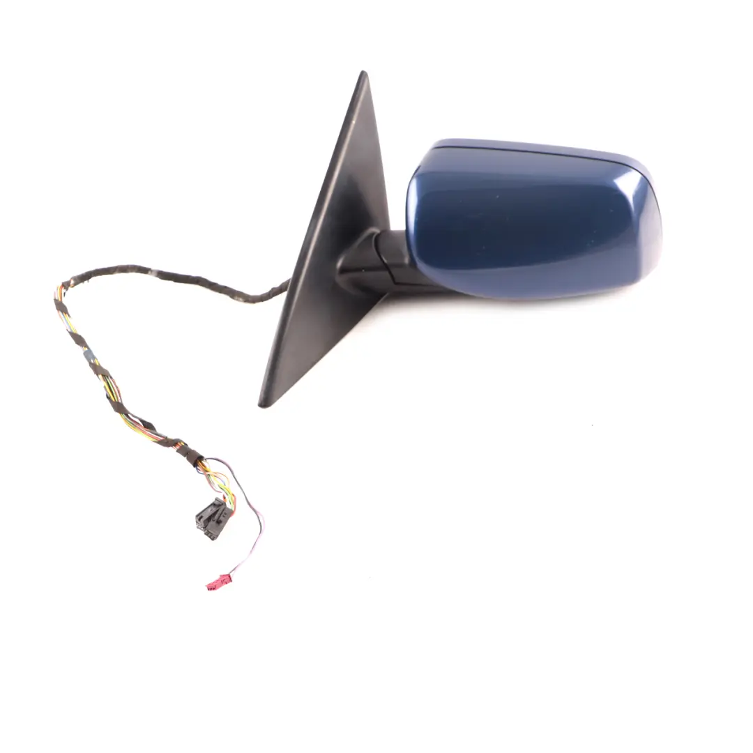 Wing Mirror BMW E63 E64 Heated Auto Dip Left N/S Mystic Blue Metallic A07 to with Part number 7189355 Wing Mirror BMW E63 E64 Heated Auto Dip Left N/S Mystic Blue Metallic A07 - SKU rhd-7189355-MYS - Part number 7189355