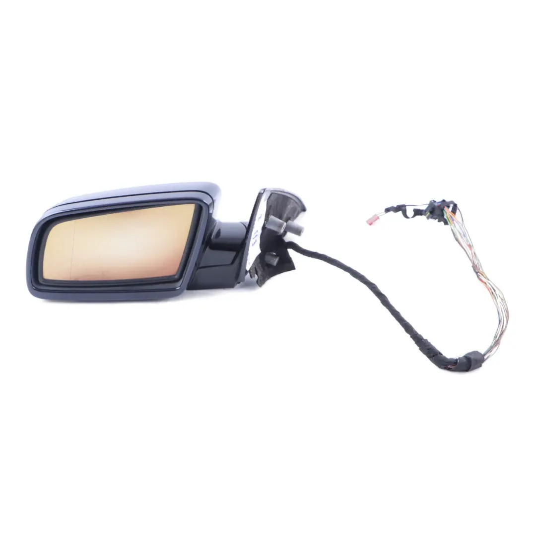  Wing Mirror Door BMW E63 E64 Auto Dip High Gloss LED Left N/S Blue Onyx Metallic - SKU rhd-7189375-BLO - Part number 7189375