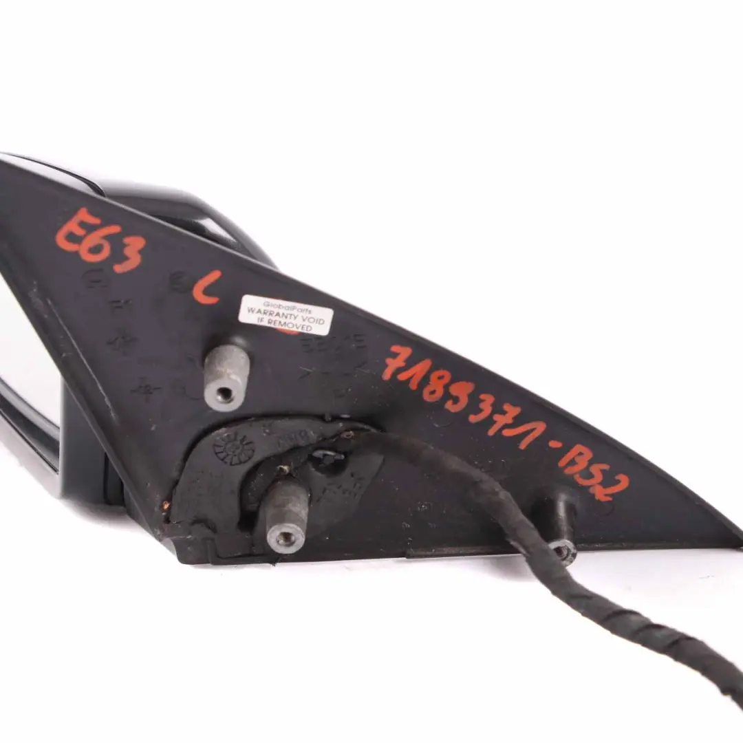 Wing Mirror Door BMW E63 E64 2 Auto Dip High Gloss Left N/S Black Sapphire 475 to with Part number 7189371 Wing Mirror Door BMW E63 E64 2 Auto Dip High Gloss Left N/S Black Sapphire 475 - SKU rhd-7189371-BS2 - Part number 7189371