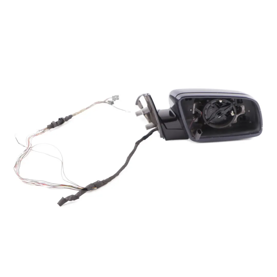  Wing Mirror BMW E63 E64 Auto Dip High Gloss LED O/S Right Blue Onyx Metallic - SKU rhd-7189374-BLO - Part number 7189374