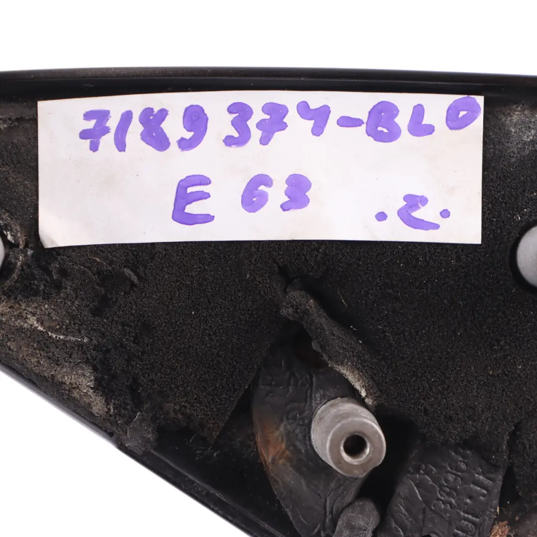 Wing Mirror BMW E63 E64 Auto Dip High Gloss LED O/S Right Blue Onyx Metallic to with Part number 7189374 Wing Mirror BMW E63 E64 Auto Dip High Gloss LED O/S Right Blue Onyx Metallic - SKU rhd-7189374-BLO - Part number 7189374