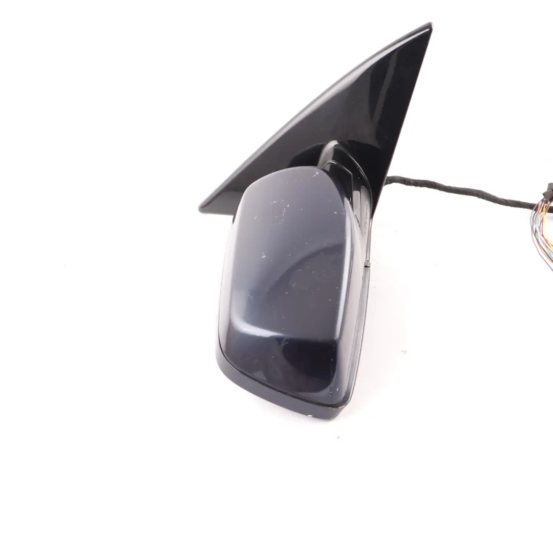  Wing Mirror BMW E63 E64 Auto Dip High Gloss LED O/S Right Blue Onyx Metallic - SKU rhd-7189374-BLO - Part number 7189374