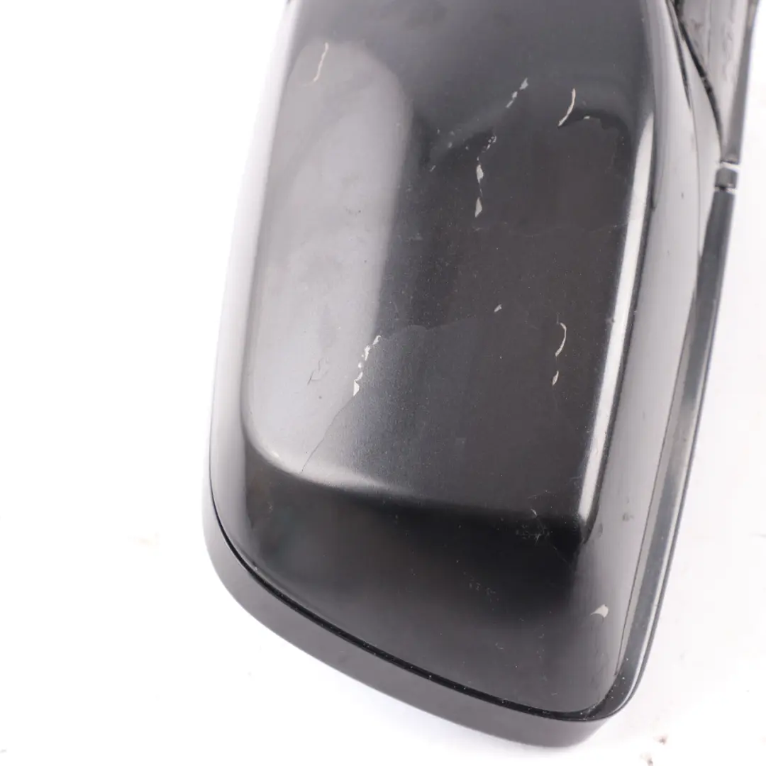  Wing Mirror BMW E63 E64 Door Right O/S High Gloss M Sport Black Sapphire - 475 - SKU rhd-7189440-BS - Part number 7189440