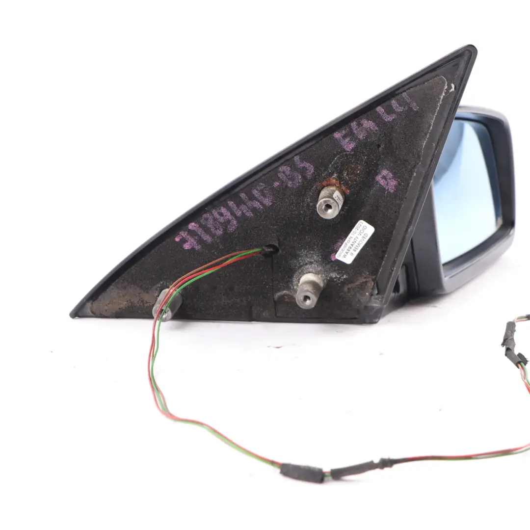  Wing Mirror BMW E63 E64 Door Right O/S High Gloss M Sport Black Sapphire - 475 - SKU rhd-7189440-BS - Part number 7189440