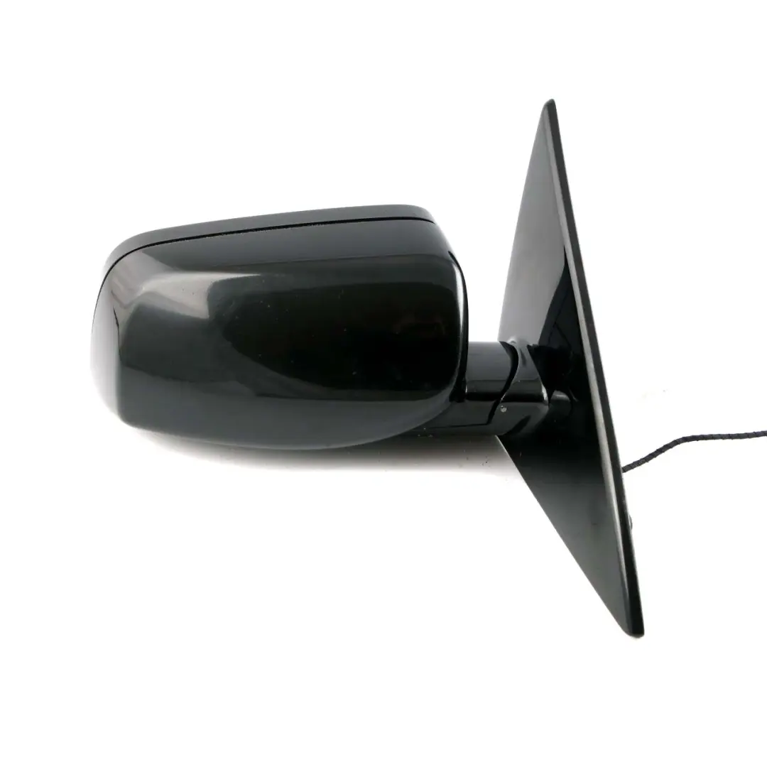 BMW 6 E63 E64 Auto Dip Power Fold M Sport Right Wing Mirror O/S Black Sapphire - SKU rhd-7189462-BS - Part number 7189462
