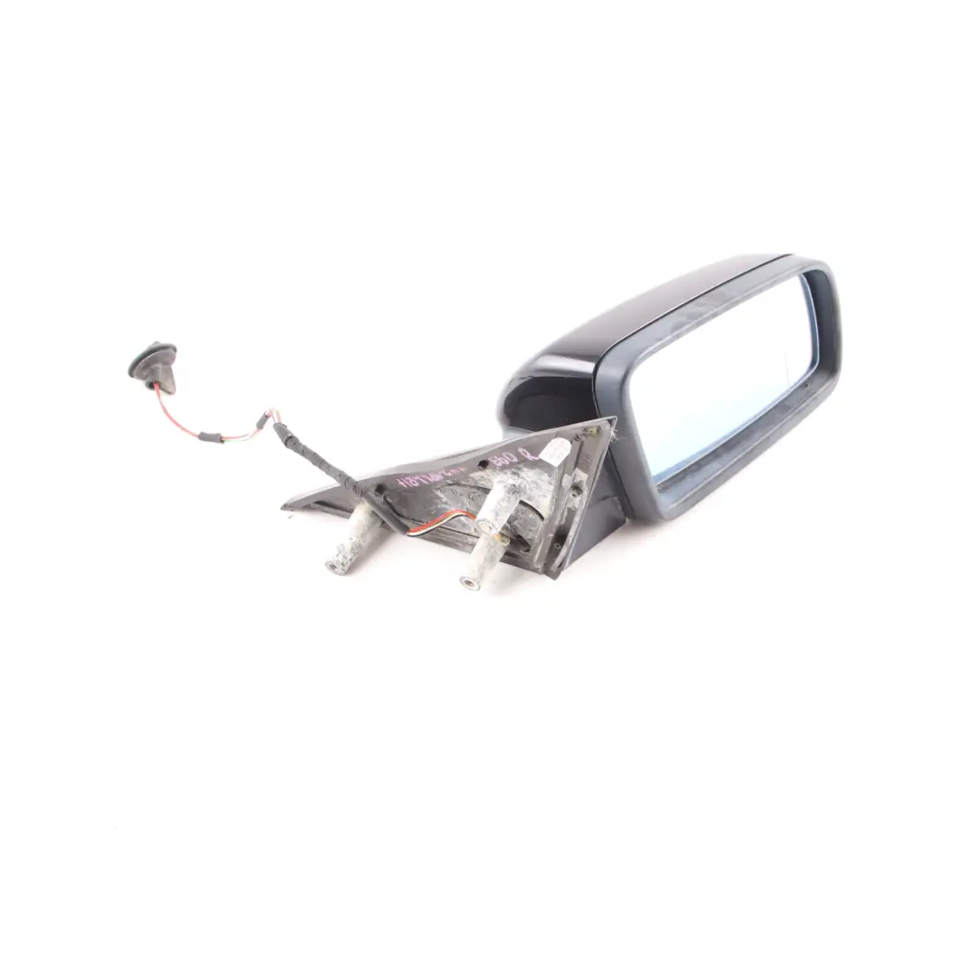  Wing Mirror BMW E60 E61 Heated Outside Right O/S Carbonschwarz Carbon Black - SKU rhd-7189486-CAR - Part number 7189486