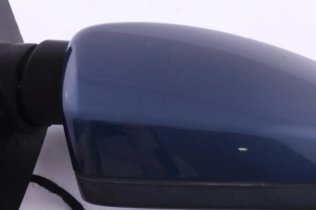 BMW 5 Series E60 E61 Heated Right Wing Mirror O/S Mysticblau Blue Metallic - SKU rhd-7189486-MYS - Part number 7189486