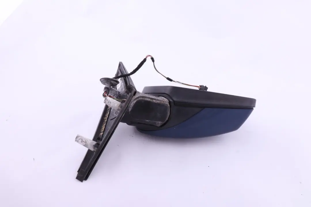 Heated Right Wing Mirror O/S Mysticblau Blue Metallic to BMW 5 Series E60 E61 with Part number 7189486 BMW 5 Series E60 E61 Heated Right Wing Mirror O/S Mysticblau Blue Metallic - SKU rhd-7189486-MYS - Part number 7189486