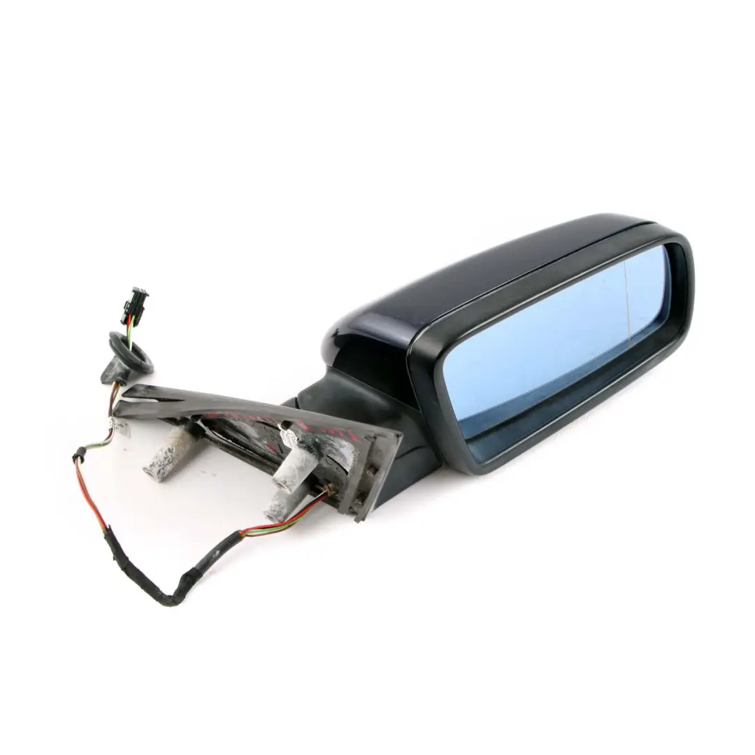 Wing Mirror BMW E60 E61 Heated Right O/S Driver Side Orientblau Orient Blue 317 to with Part number 7189486 Wing Mirror BMW E60 E61 Heated Right O/S Driver Side Orientblau Orient Blue 317 - SKU rhd-7189486-OB1 - Part number 7189486
