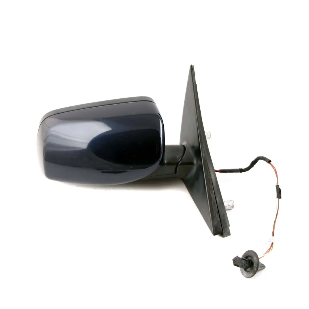 Wing Mirror BMW E60 E61 Heated Right O/S Driver Side Orientblau Orient Blue 317 to with Part number 7189486 Wing Mirror BMW E60 E61 Heated Right O/S Driver Side Orientblau Orient Blue 317 - SKU rhd-7189486-OB1 - Part number 7189486