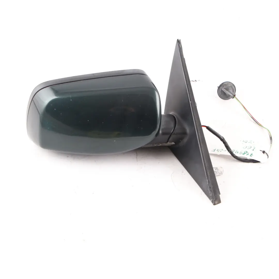 Wing Mirror BMW E60 E61 Heated Right O/S Oxford Green Metallic - 430 to with Part number 7189486 Wing Mirror BMW E60 E61 Heated Right O/S Oxford Green Metallic - 430 - SKU rhd-7189486-OXF - Part number 7189486