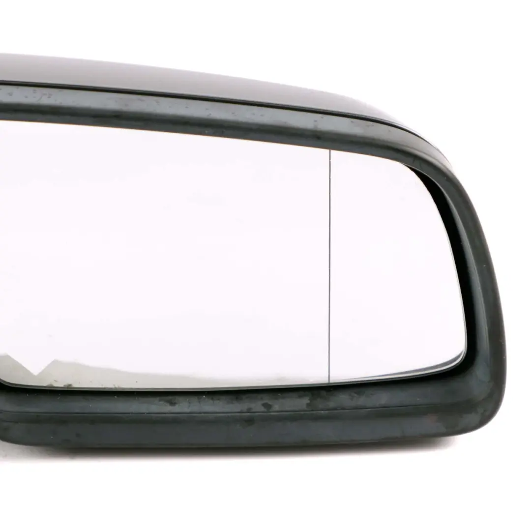 BMW 5 E60 E61 Heated Right Wing Mirror O/S Titangrau Metallic Titanium Grey - SKU rhd-7189486-TGR - Part number 7189486