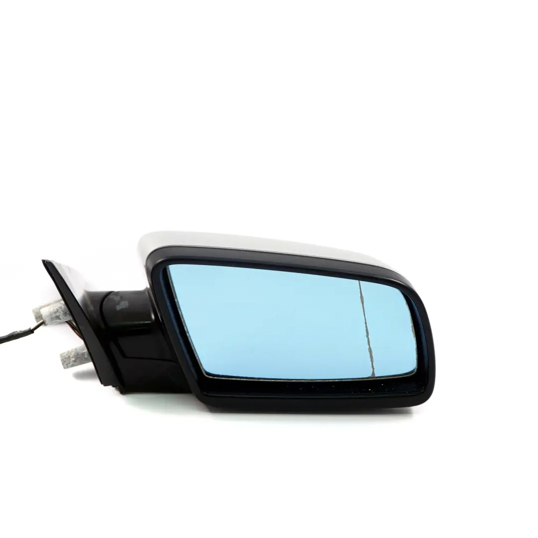 Heated Right Wing Mirror O/S Titansilber Titanium Silver to BMW 5 Series E60 E61 with Part number 7189486 BMW 5 Series E60 E61 Heated Right Wing Mirror O/S Titansilber Titanium Silver - SKU rhd-7189486-TS - Part number 7189486