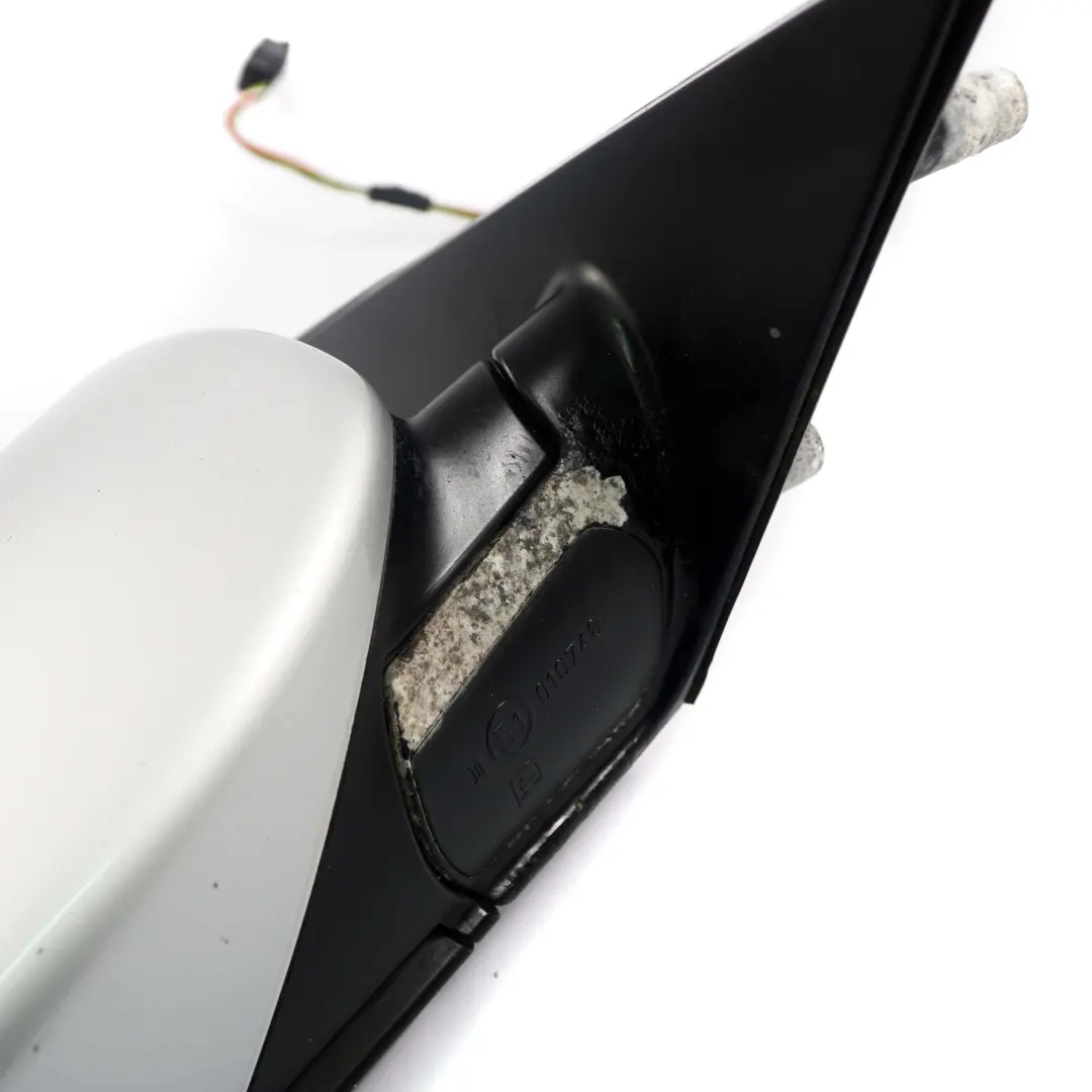 Heated Right Wing Mirror O/S Titansilber Titanium Silver to BMW 5 Series E60 E61 with Part number 7189486 BMW 5 Series E60 E61 Heated Right Wing Mirror O/S Titansilber Titanium Silver - SKU rhd-7189486-TS - Part number 7189486