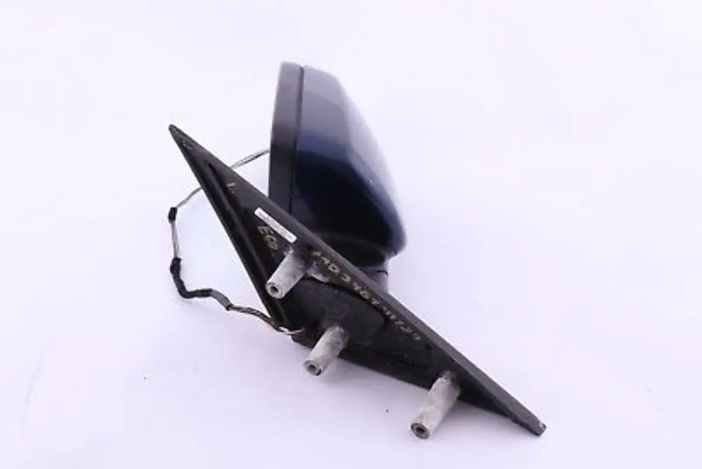 BMW 5 Series E60 E61 Heated Left Wing Mirror N/S Mysticblau Blue Metallic - A07 - SKU rhd-7189487-MYS1 - Part number 7189487