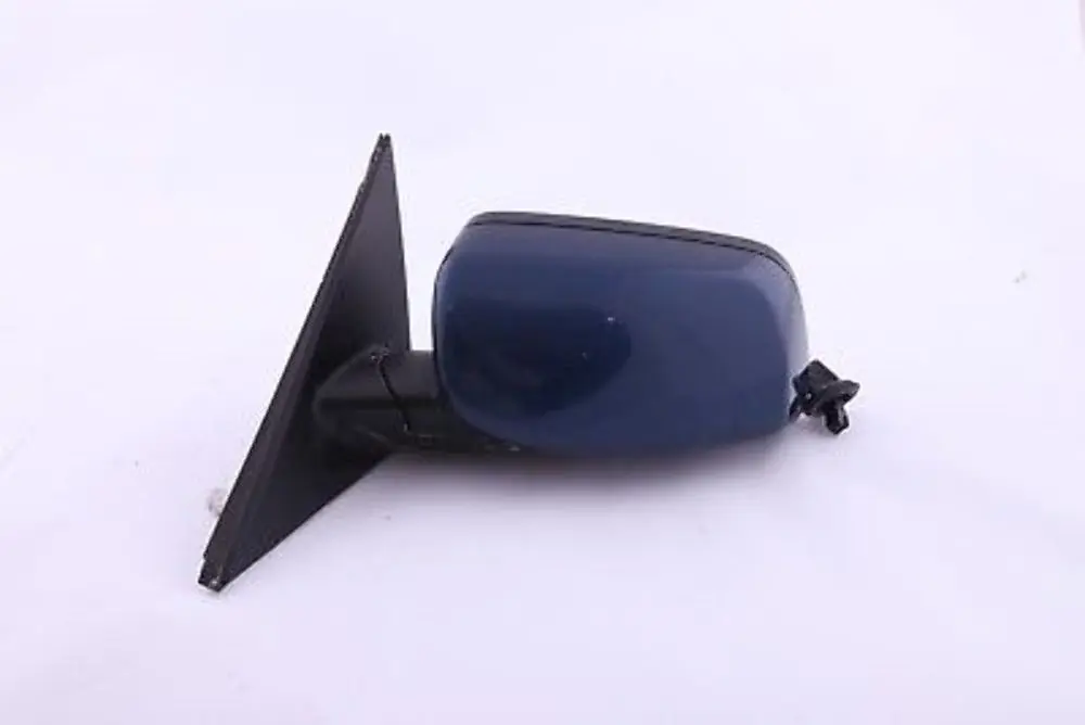 BMW 5 Series E60 E61 Heated Left Wing Mirror N/S Mysticblau Blue Metallic - A07 - SKU rhd-7189487-MYS1 - Part number 7189487