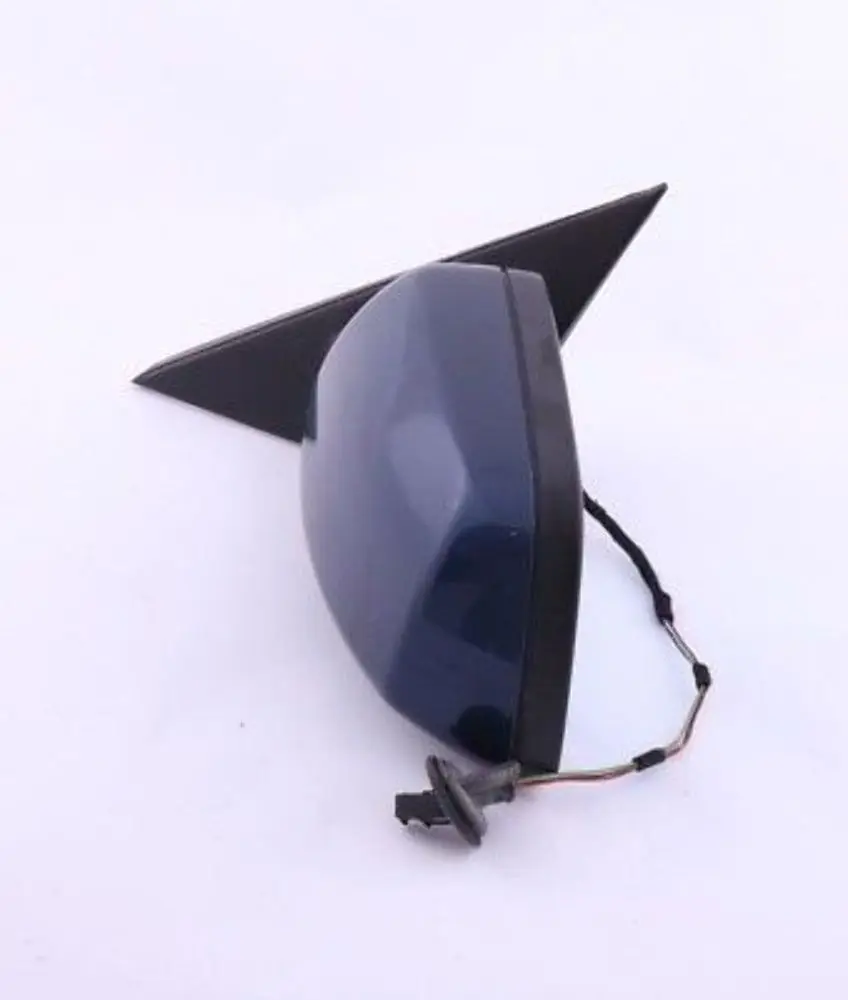 BMW 5 Series E60 E61 Heated Left Wing Mirror N/S Mysticblau Blue Metallic - A07 - SKU rhd-7189487-MYS1 - Part number 7189487