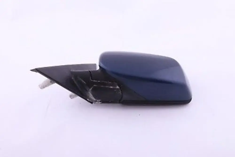BMW 5 Series E60 E61 Heated Left Wing Mirror N/S Mysticblau Blue Metallic - A07 - SKU rhd-7189487-MYS1 - Part number 7189487