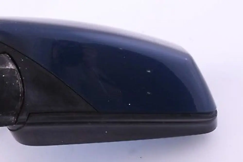 BMW 5 Series E60 E61 Heated Left Wing Mirror N/S Mysticblau Blue Metallic - A07 - SKU rhd-7189487-MYS1 - Part number 7189487