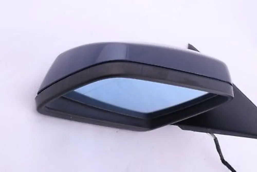 BMW 5 Series E60 E61 Heated Left Wing Mirror N/S Mysticblau Blue Metallic - A07 - SKU rhd-7189487-MYS1 - Part number 7189487