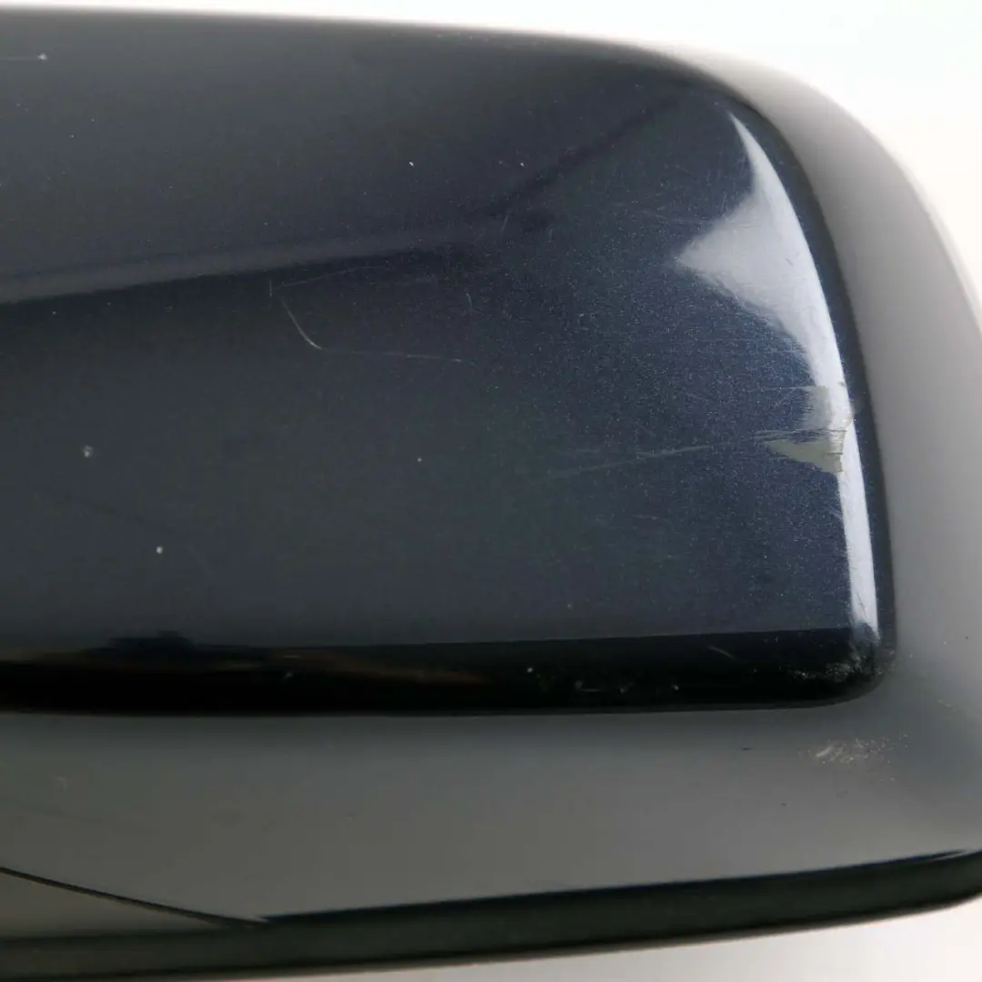  Wing Mirror BMW E60 E61 Heated Left N/S Orientblau Orient Blue Metallic - 317 - SKU rhd-7189487-OB - Part number 7189487