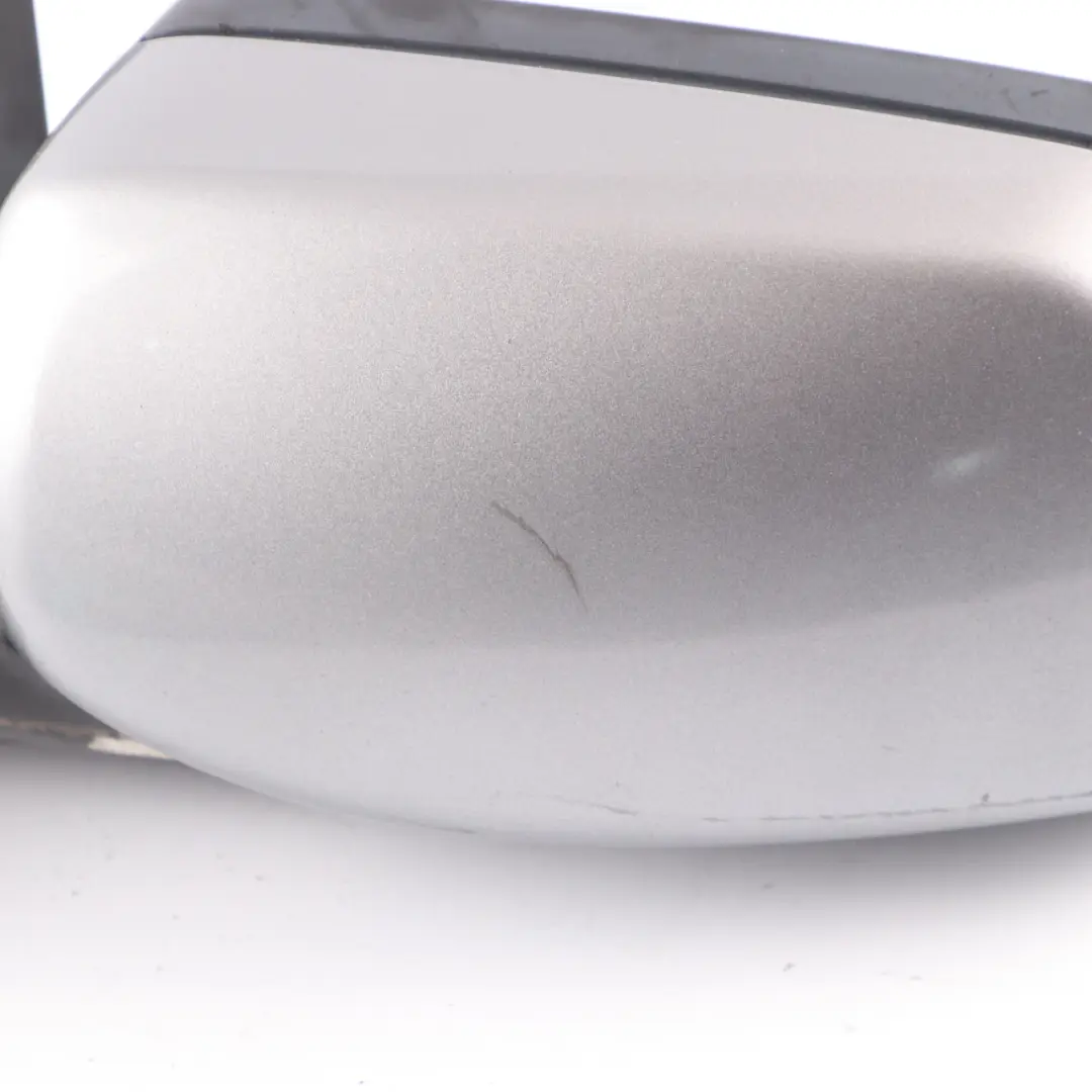 BMW E60 E61 Wing Mirror Heated Left N/S Silbergrau Silver Grey A08 - SKU rhd-7189487-SBG1 - Part number 7189487