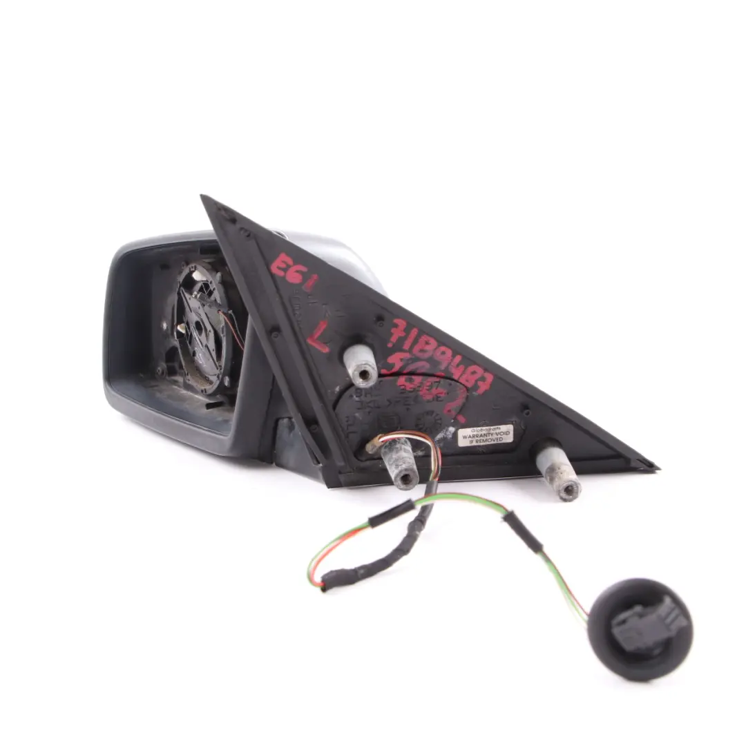 Wing Mirror Door BMW E60 E61 2 Heated Left N/S Silbergrau Silver Grey A08 to with Part number 7189487 Wing Mirror Door BMW E60 E61 2 Heated Left N/S Silbergrau Silver Grey A08 - SKU rhd-7189487-SBG2 - Part number 7189487