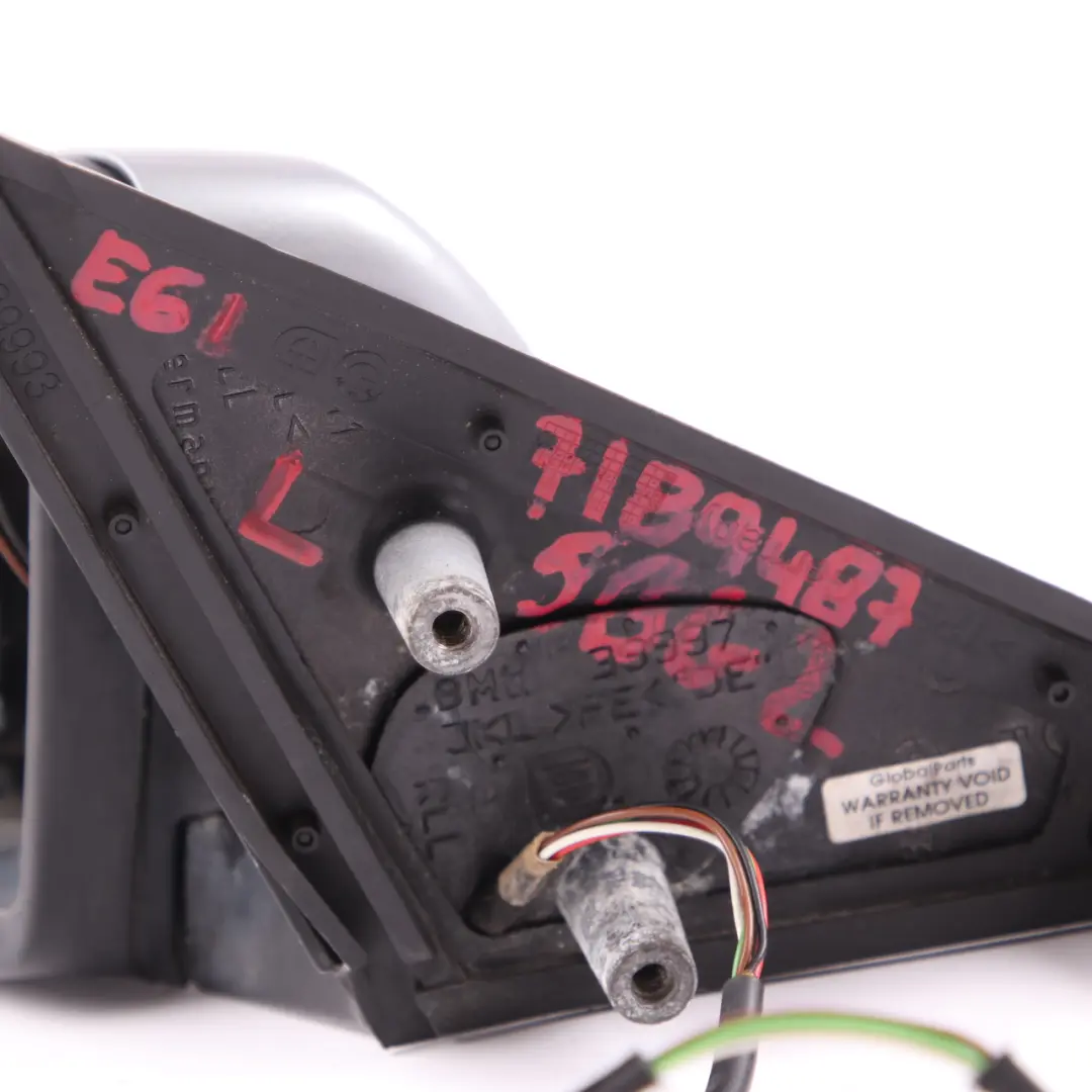 Wing Mirror Door BMW E60 E61 2 Heated Left N/S Silbergrau Silver Grey A08 to with Part number 7189487 Wing Mirror Door BMW E60 E61 2 Heated Left N/S Silbergrau Silver Grey A08 - SKU rhd-7189487-SBG2 - Part number 7189487