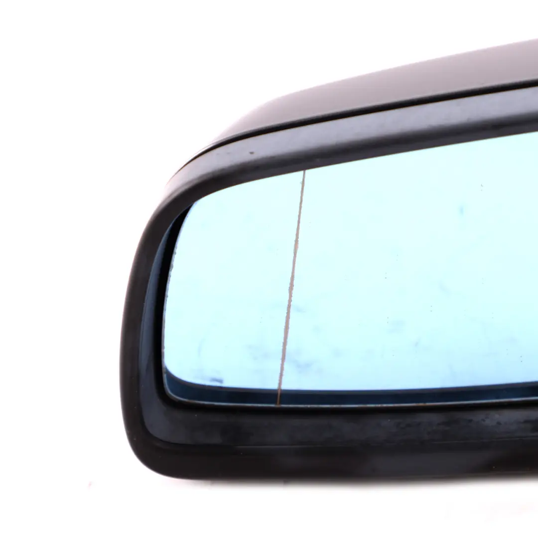 BMW 5 Series E60 E61 Heated Left Wing Mirror N/S Titangrau II Titanium Grey A36 - SKU rhd-7189487-TGR - Part number 7189487