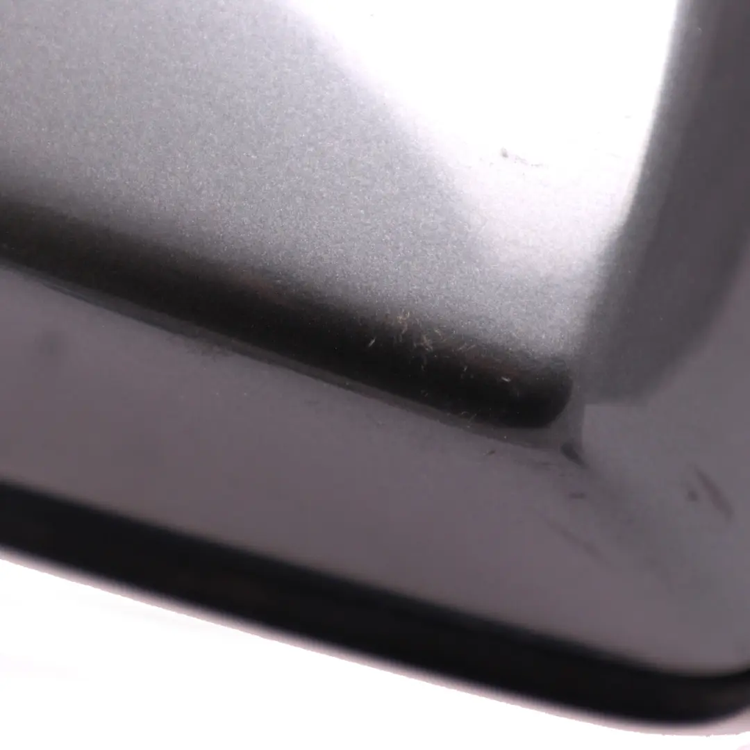 BMW 5 Series E60 E61 Heated Left Wing Mirror N/S Titangrau II Titanium Grey A36 - SKU rhd-7189487-TGR - Part number 7189487