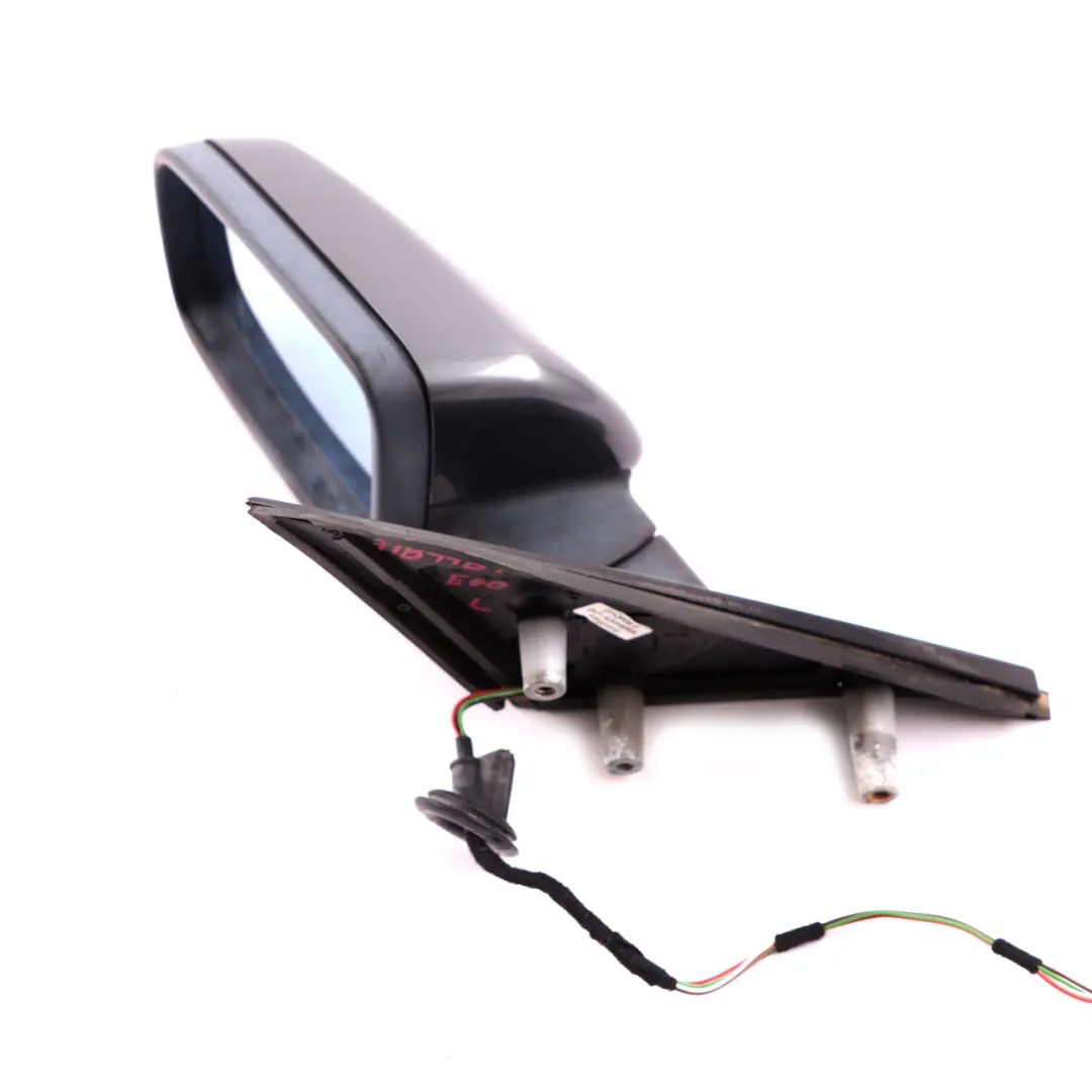 Heated Left Wing Mirror N/S Titangrau II Titanium Grey A36 to BMW 5 Series E60 E61 with Part number 7189487 BMW 5 Series E60 E61 Heated Left Wing Mirror N/S Titangrau II Titanium Grey A36 - SKU rhd-7189487-TGR - Part number 7189487