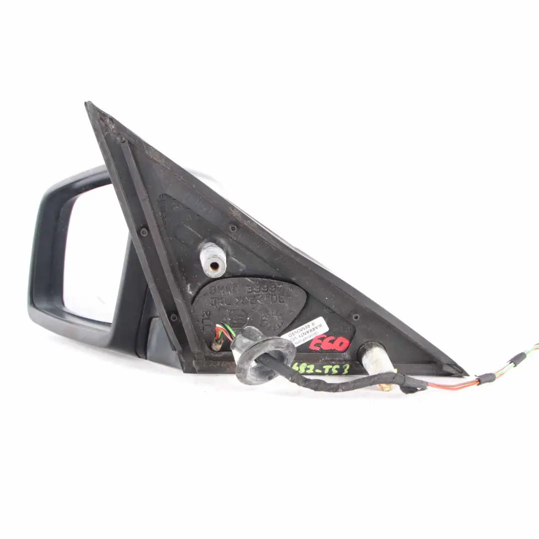  Wing Mirror BMW E60 E61 3 Heated Left Door N/S Titansilber Titanium Silver 354 - SKU rhd-7189487-TS3 - Part number 7189487