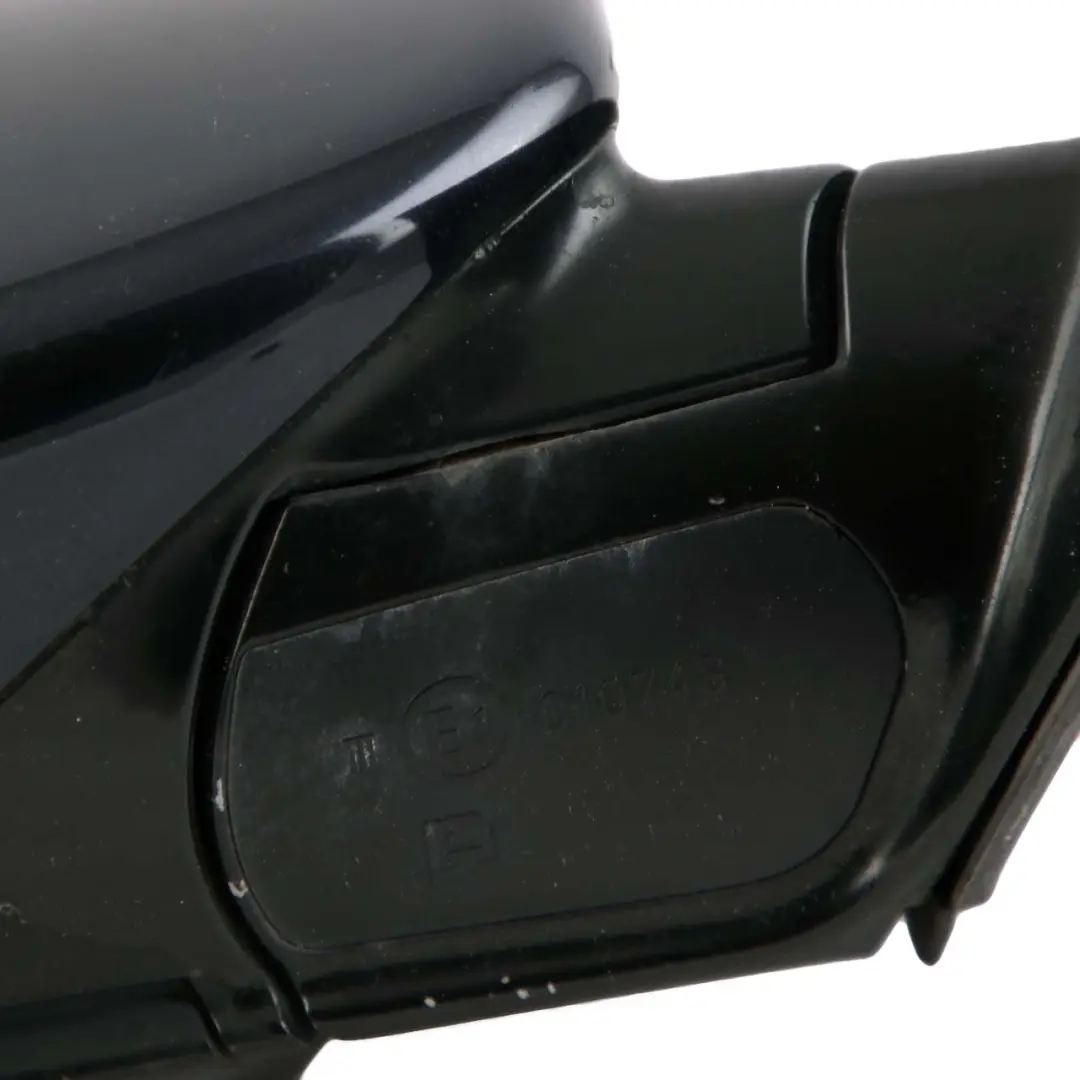 BMW 5 Series E60 E61 Heated Right Wing Mirror O/S Carbonschwarz Carbon Black 416 - SKU rhd-7189494-CAR - Part number 7189494