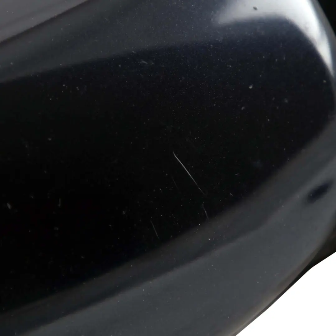 BMW 5 Series E60 E61 Heated Right Wing Mirror O/S Carbonschwarz Carbon Black 416 - SKU rhd-7189494-CAR - Part number 7189494