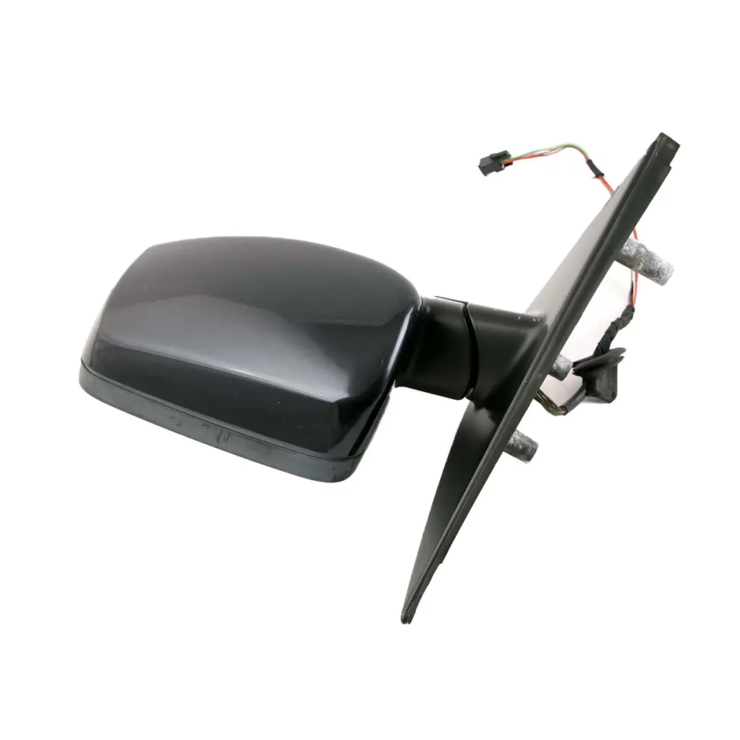 BMW 5 Series E60 E61 Heated Left Wing Mirror N/S Carbonschwarz Carbon Black 416 - SKU rhd-7189495-CAR - Part number 7189495
