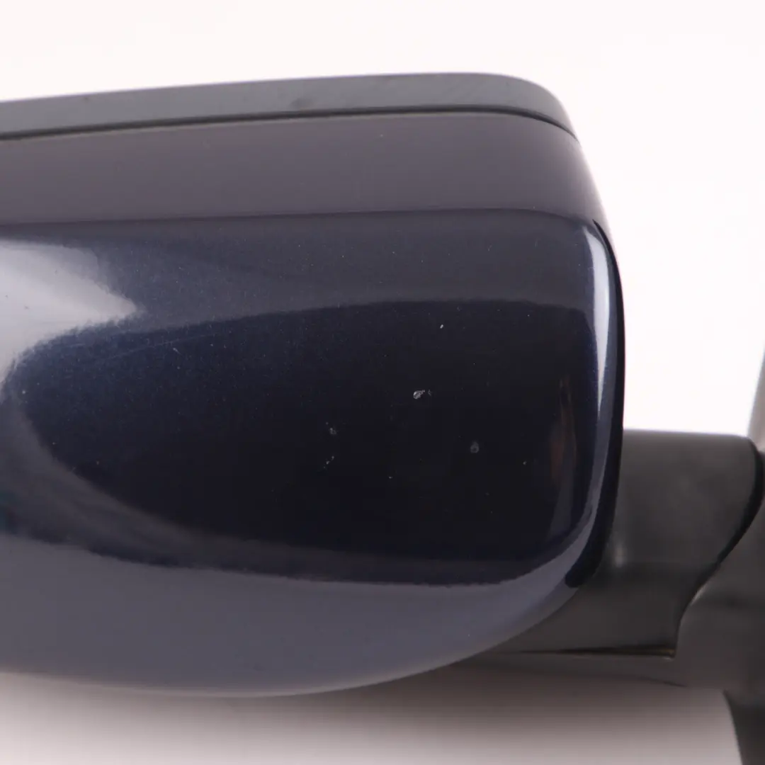  Door Wing Mirror BMW E60 E61 Auto Dip Power Fold Right Orientblau Orient Blue - SKU rhd-7189502-OB - Part number 7189502