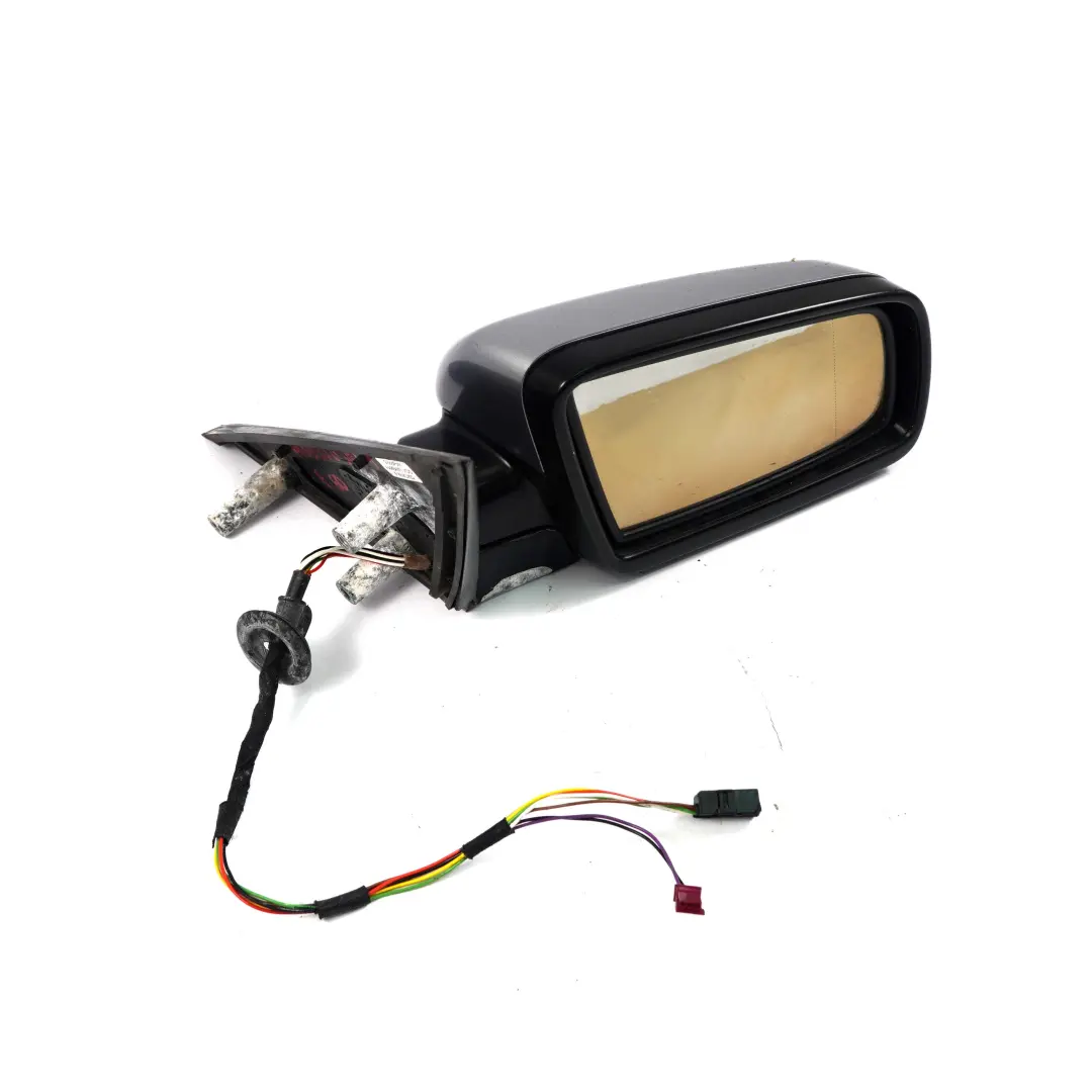 Door Wing Mirror BMW E60 E61 Auto Dip Power Fold Right Silbergrau Silver Grey to with Part number 7189502 Door Wing Mirror BMW E60 E61 Auto Dip Power Fold Right Silbergrau Silver Grey - SKU rhd-7189502-SBG1 - Part number 7189502