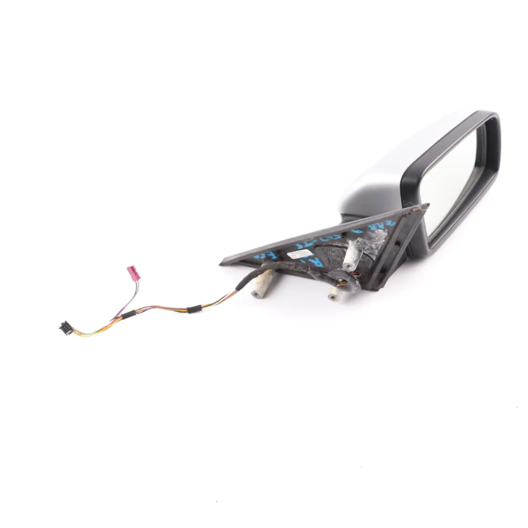 Wing Mirror Door BMW E60 E61 Auto Dip Power Fold Right O/S Titansilber Silver to with Part number 7189502 Wing Mirror Door BMW E60 E61 Auto Dip Power Fold Right O/S Titansilber Silver - SKU rhd-7189502-TS - Part number 7189502