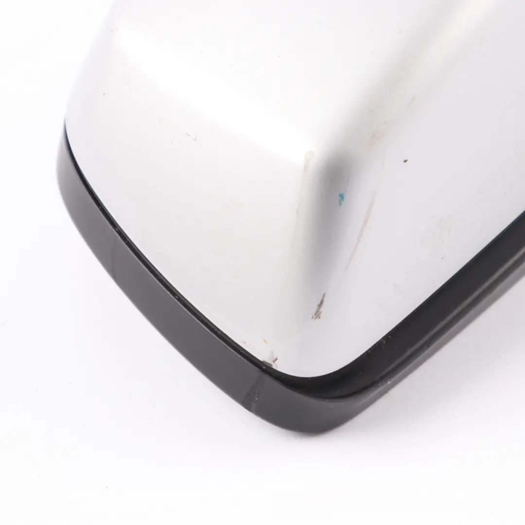 Wing Mirror Door BMW E60 E61 Auto Dip Power Fold Right O/S Titansilber Silver to with Part number 7189502 Wing Mirror Door BMW E60 E61 Auto Dip Power Fold Right O/S Titansilber Silver - SKU rhd-7189502-TS - Part number 7189502