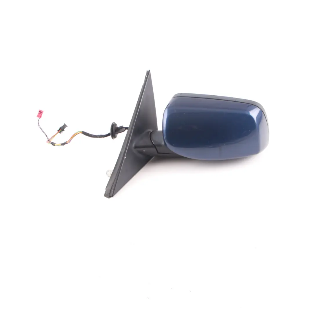  Wing Mirror Door BMW E60 E61 Auto Dip Power Fold Left N/S Mystic Blue A07 - SKU rhd-7189503-MYS - Part number 7189503
