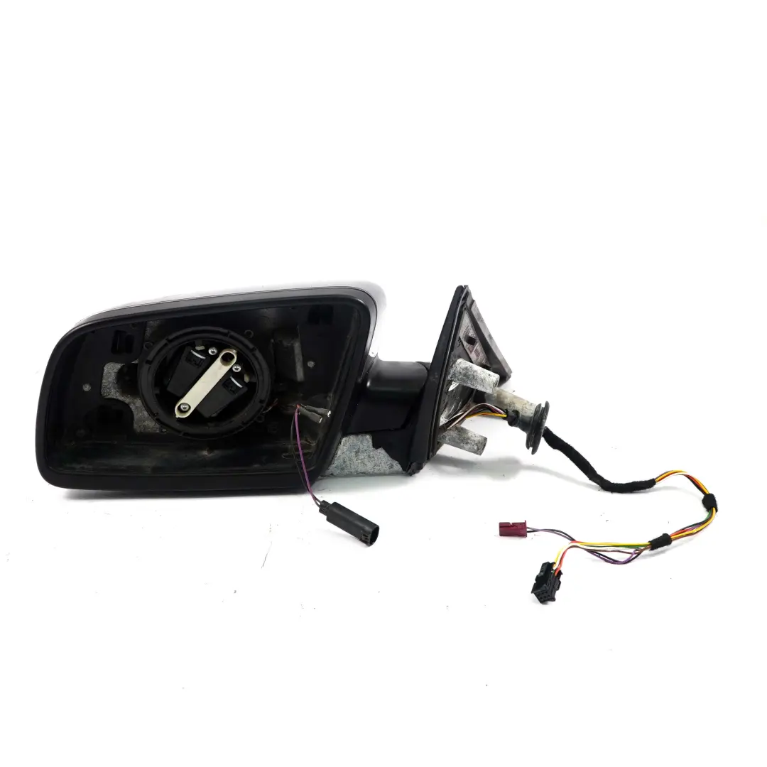 Door Wing Mirror BMW E60 E61 Auto Dip Power Fold Left N/S Silbergrau Silver Grey to with Part number 7189503 Door Wing Mirror BMW E60 E61 Auto Dip Power Fold Left N/S Silbergrau Silver Grey - SKU rhd-7189503-SBG1 - Part number 7189503