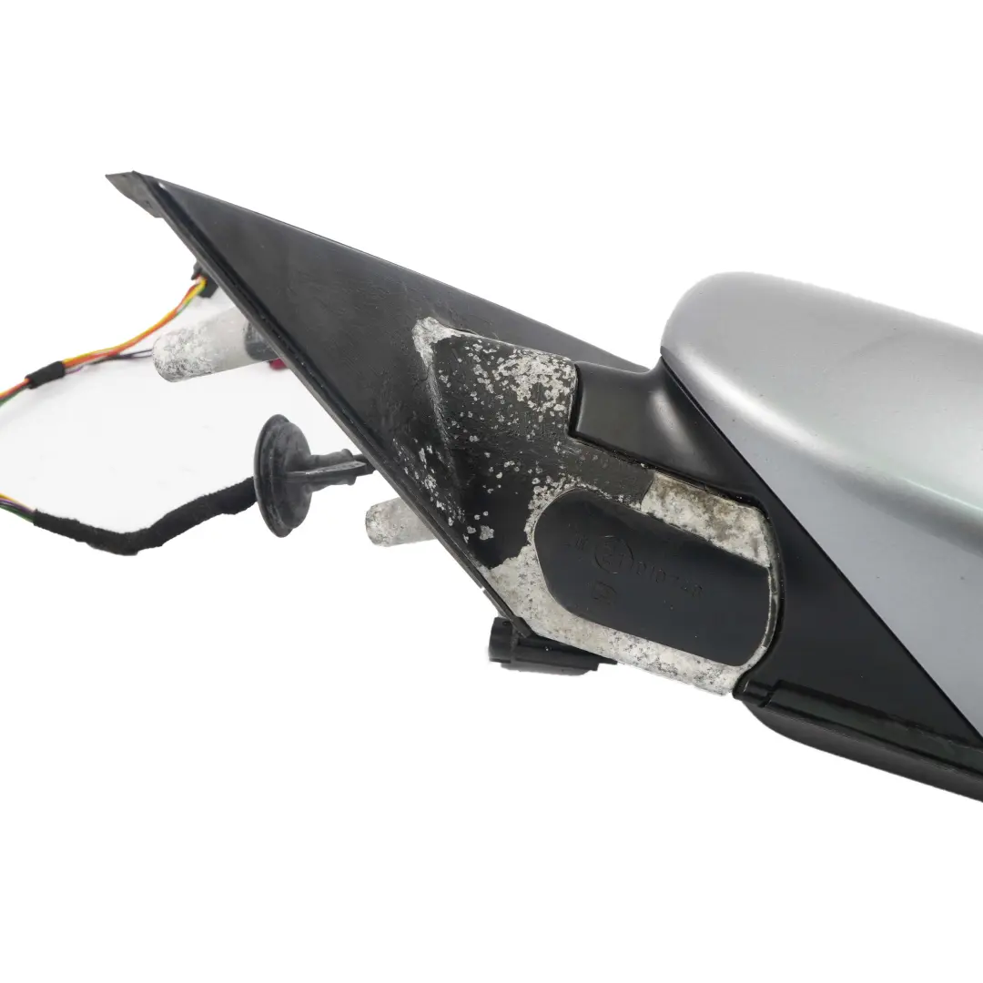 Door Wing Mirror BMW E60 E61 Auto Dip Power Fold Left N/S Silbergrau Silver Grey to with Part number 7189503 Door Wing Mirror BMW E60 E61 Auto Dip Power Fold Left N/S Silbergrau Silver Grey - SKU rhd-7189503-SBG1 - Part number 7189503