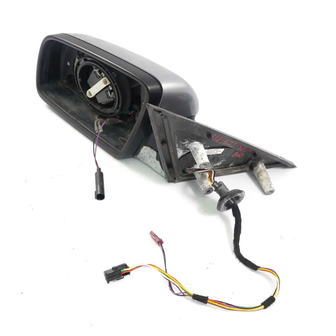 Door Wing Mirror BMW E60 E61 Auto Dip Power Fold Left N/S Silbergrau Silver Grey to with Part number 7189503 Door Wing Mirror BMW E60 E61 Auto Dip Power Fold Left N/S Silbergrau Silver Grey - SKU rhd-7189503-SBG1 - Part number 7189503