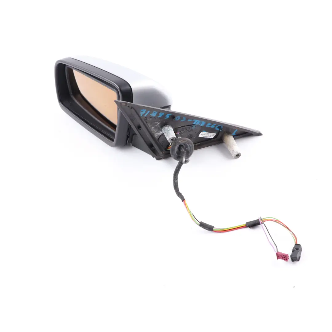  Wing Mirror BMW E60 E61 Auto Dip Power Fold Door Left N/S Titansilber Silver 354 - SKU rhd-7189503-TS1 - Part number 7189503
