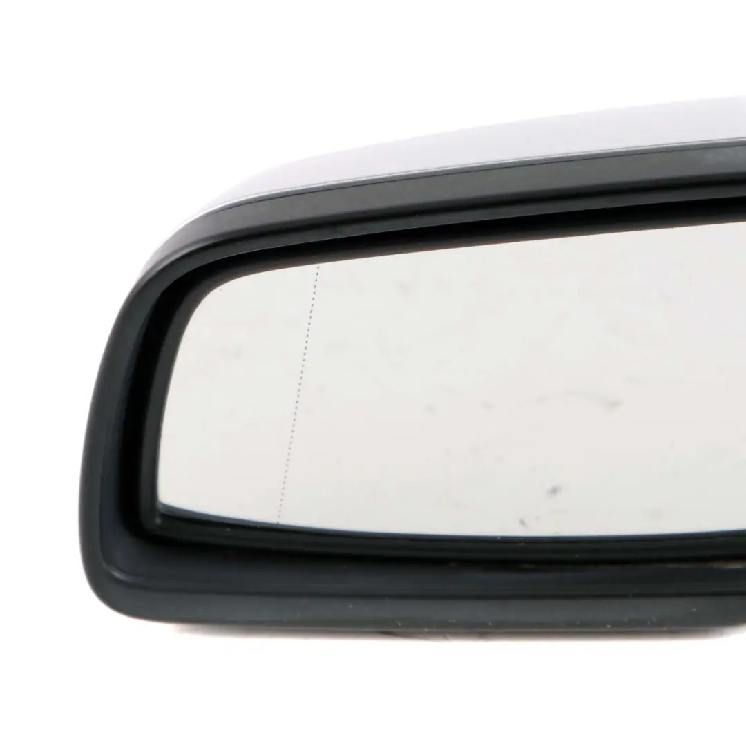 Wing Mirror Door BMW E60 E61 Auto Dip Power Fold Left N/S Titansilber Silver 354 - SKU rhd-7189503-TS - Part number 7189503