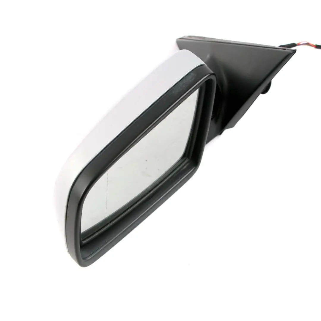  Wing Mirror Door BMW E60 E61 Auto Dip Power Fold Left N/S Titansilber Silver 354 - SKU rhd-7189503-TS - Part number 7189503