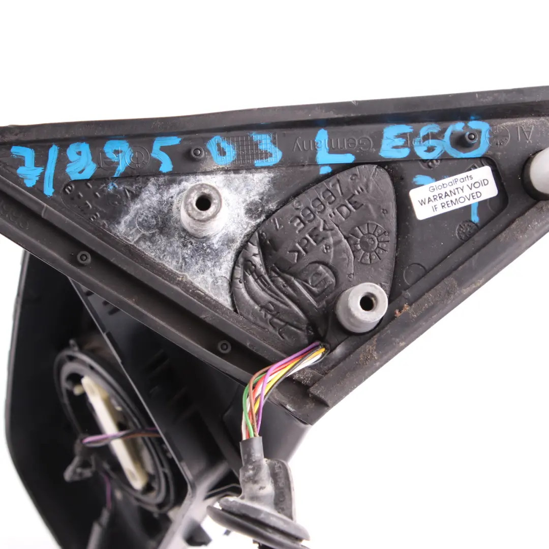 Wing Mirror Base BMW E60 E61 Auto Dip Power Fold Left N/S to with Part number 7189503 Wing Mirror Base BMW E60 E61 Auto Dip Power Fold Left N/S - SKU rhd-7189503 - Part number 7189503