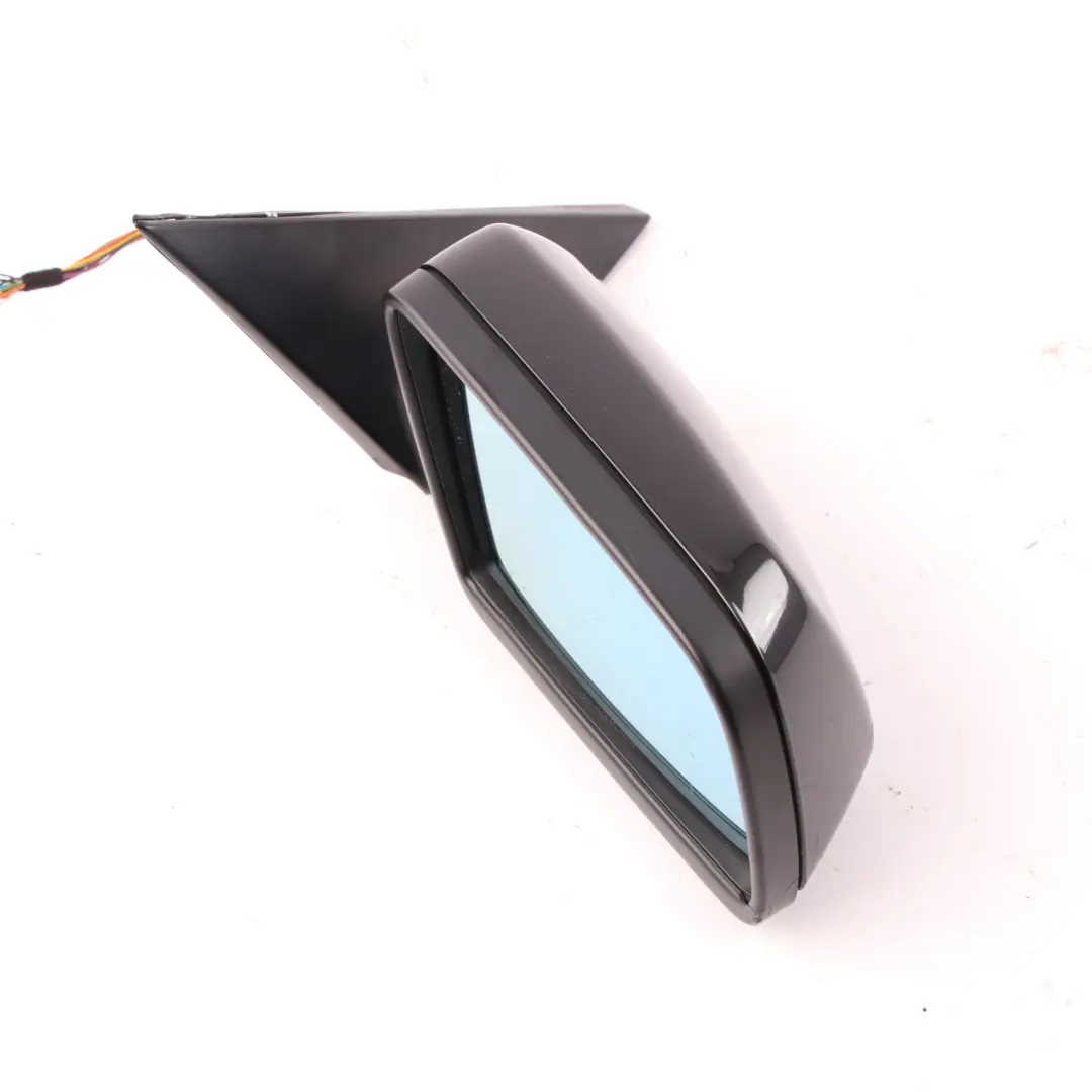 Dip Power Fold Memory Right Wing Mirror O/S Black Sapphire 475 to BMW E60 E61 Auto with Part number 7189612 BMW E60 E61 Auto Dip Power Fold Memory Right Wing Mirror O/S Black Sapphire 475 - SKU rhd-7189518-BS - Part number 7189612